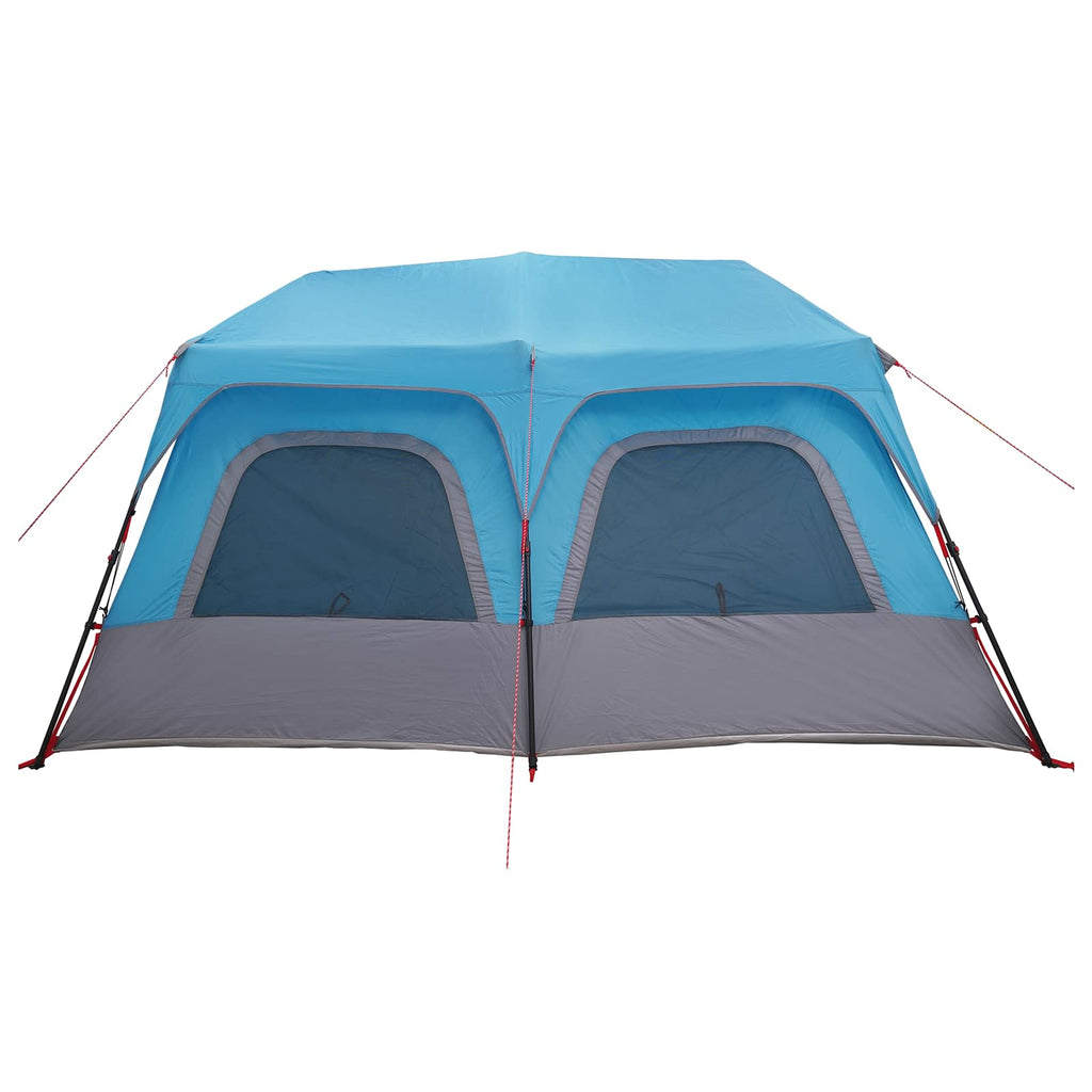 vidaXL Namiot Instant niebieski 8-osobowy Polyester 185T z powłoką PU