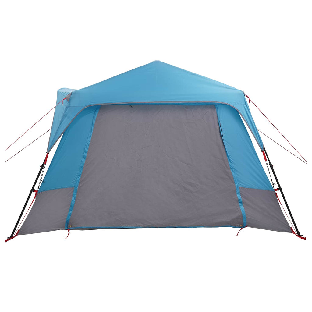 vidaXL Namiot Instant niebieski 8-osobowy Polyester 185T z powłoką PU