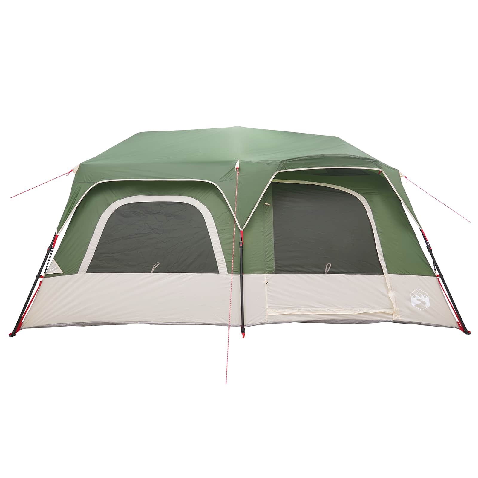 vidaXL Namiot Instant zielony 10-osobowy Polyester 185T z powłoką PU