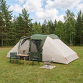 vidaXL Namiot Instant zielony 524 x 232 x 192 cm