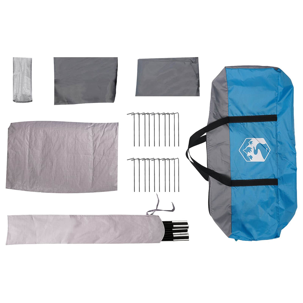vidaXL Namiot Instant niebieski 524 x 232 x 192 cm