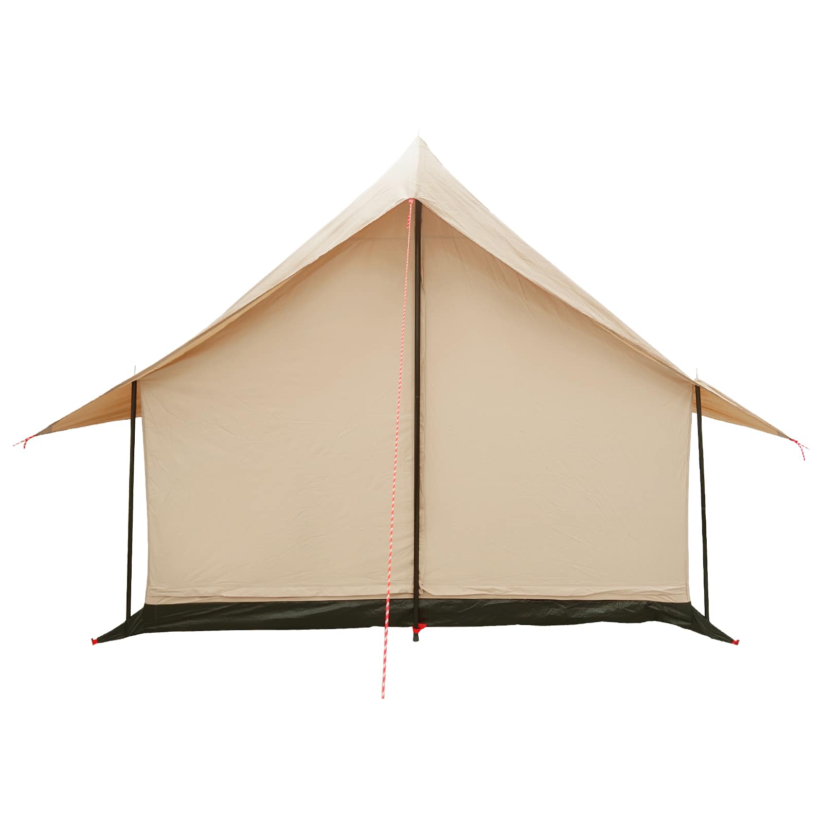 vidaXL Namiot domek kremowy 340 x 246 x 210 cm Polibawełna