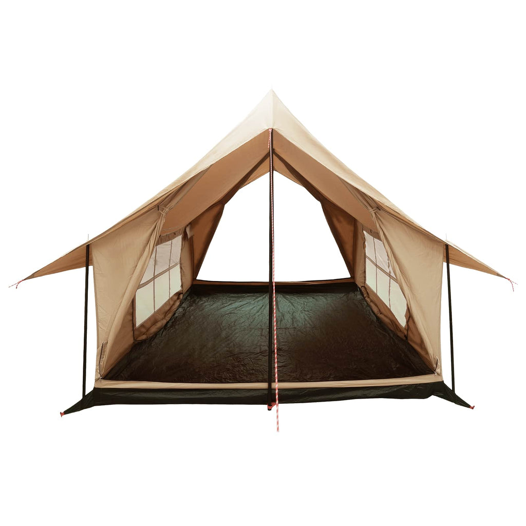 vidaXL Namiot domek kremowy 340 x 246 x 210 cm Polibawełna