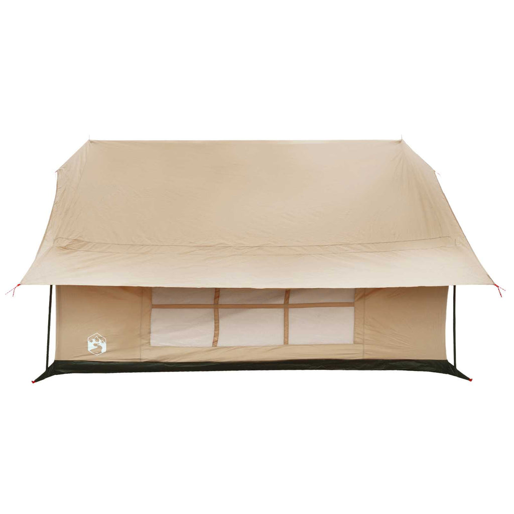 vidaXL Namiot domek kremowy 340 x 246 x 210 cm Polibawełna