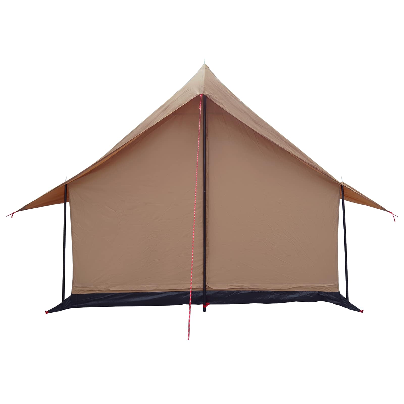 vidaXL Namiot domek brązowy 340 x 246 x 210 cm Polibawełna
