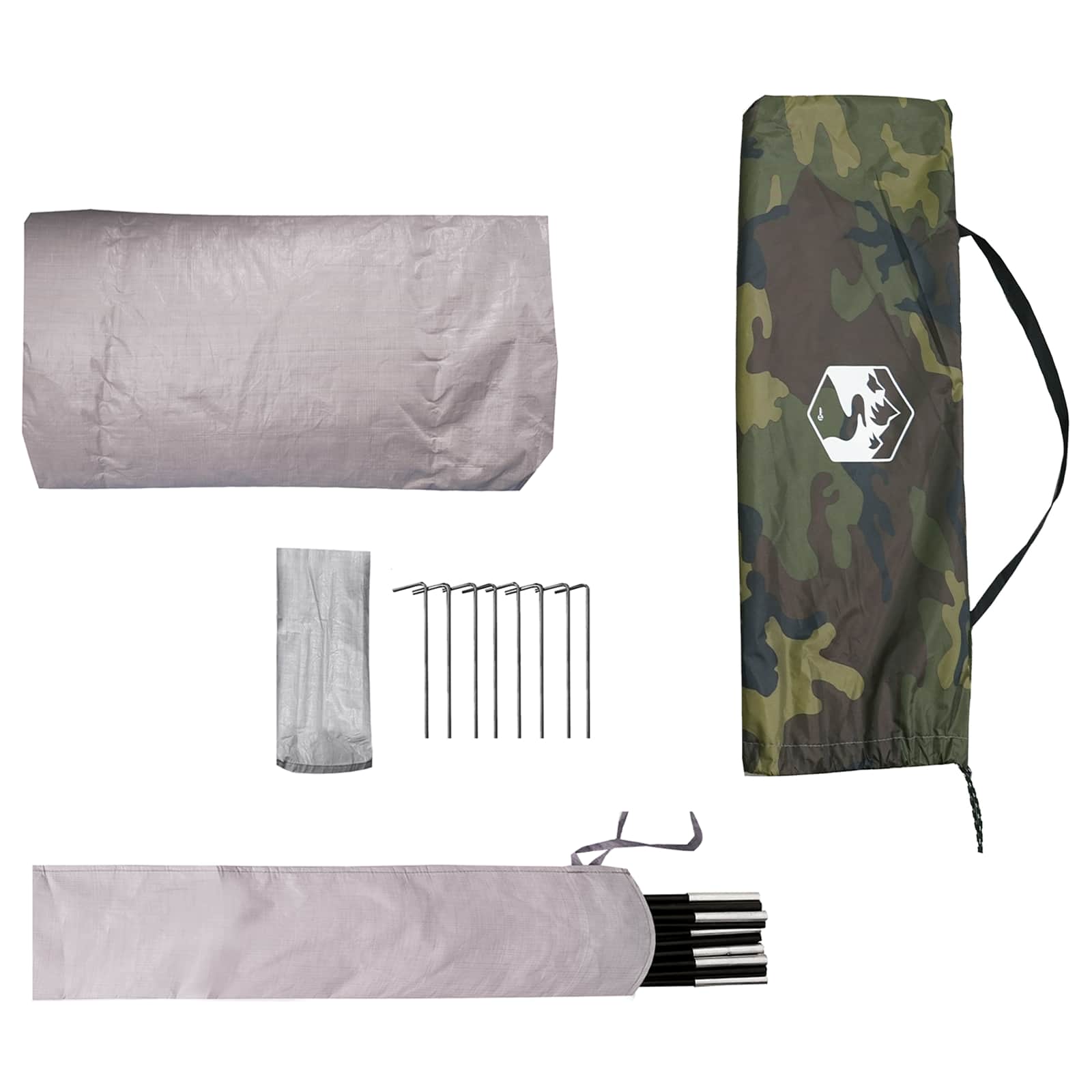 vidaXL Namiot tunelowy Moro 4-osobowy Polyester 185T z powłoką PU