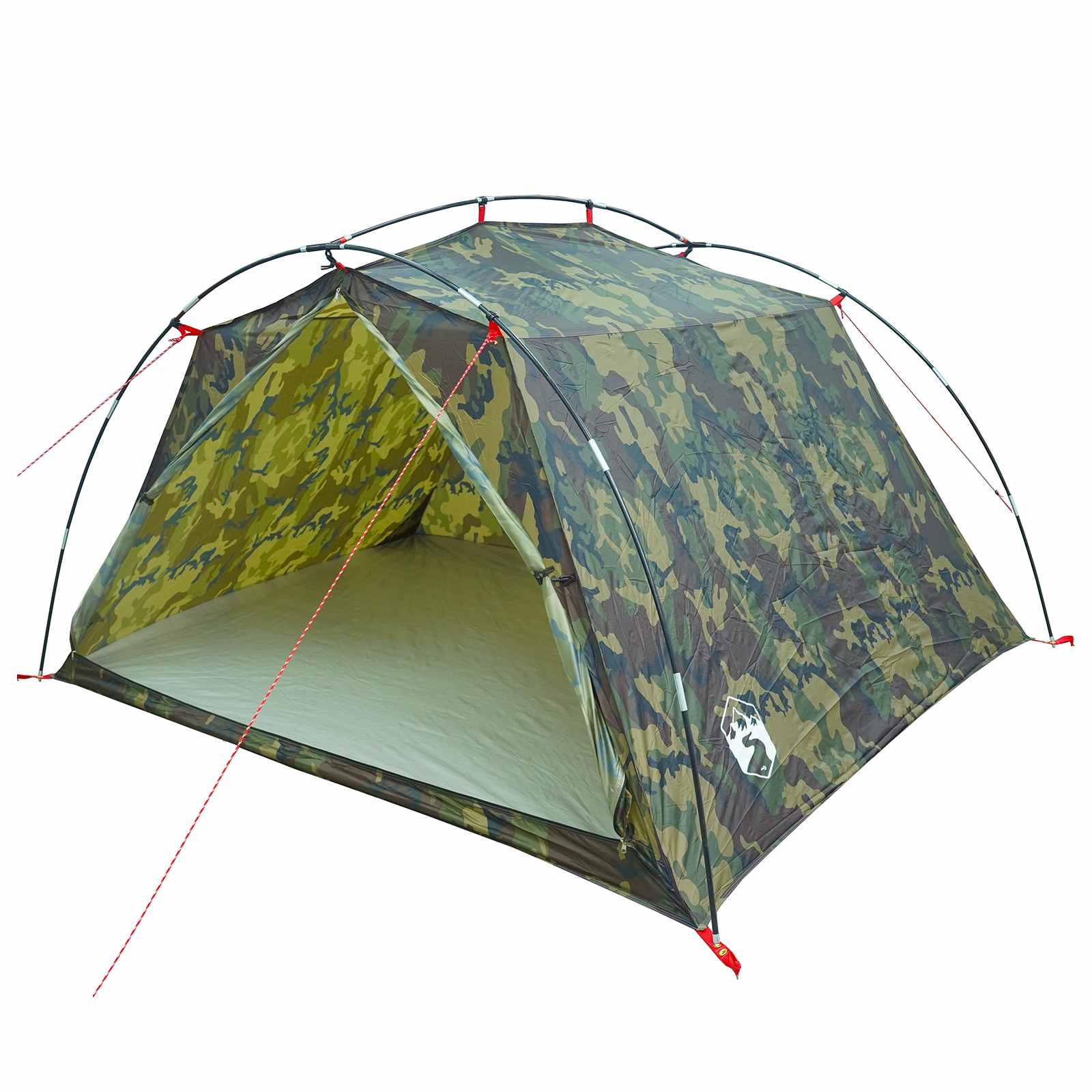 vidaXL Namiot tunelowy Moro 4-osobowy Polyester 185T z powłoką PU