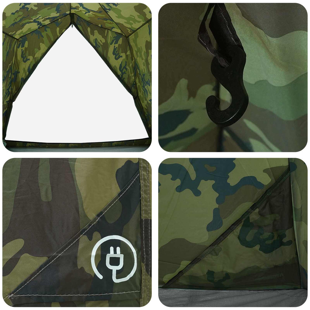 vidaXL Namiot tunelowy Moro 2-osobowy Polyester 185T z powłoką PU