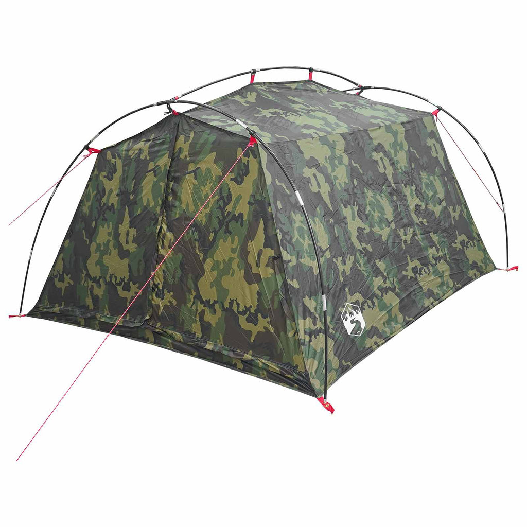 vidaXL Namiot tunelowy Moro 2-osobowy Polyester 185T z powłoką PU