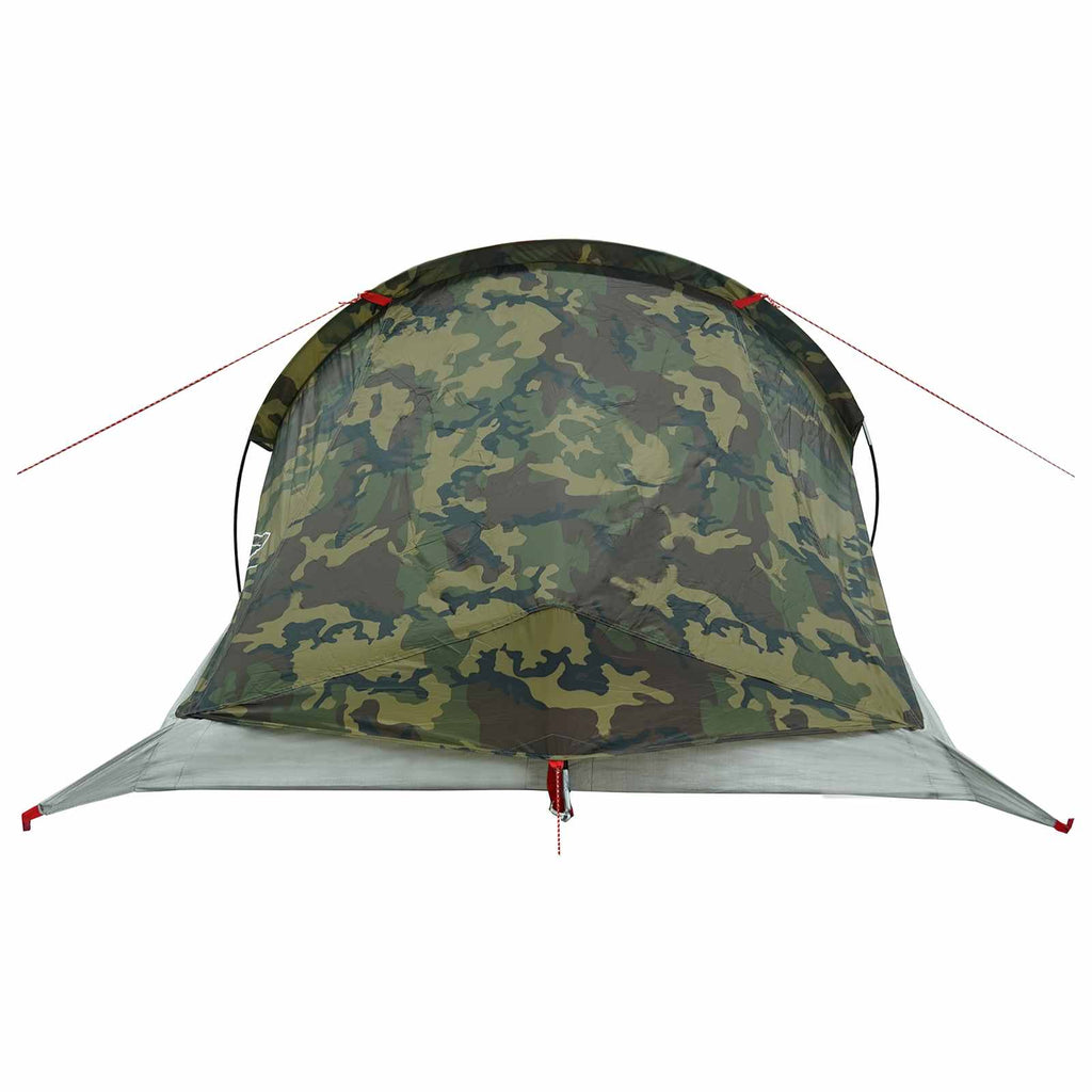 vidaXL Namiot Turystyczny Moro 4-osobowy Polyester 185T z powłoką PU