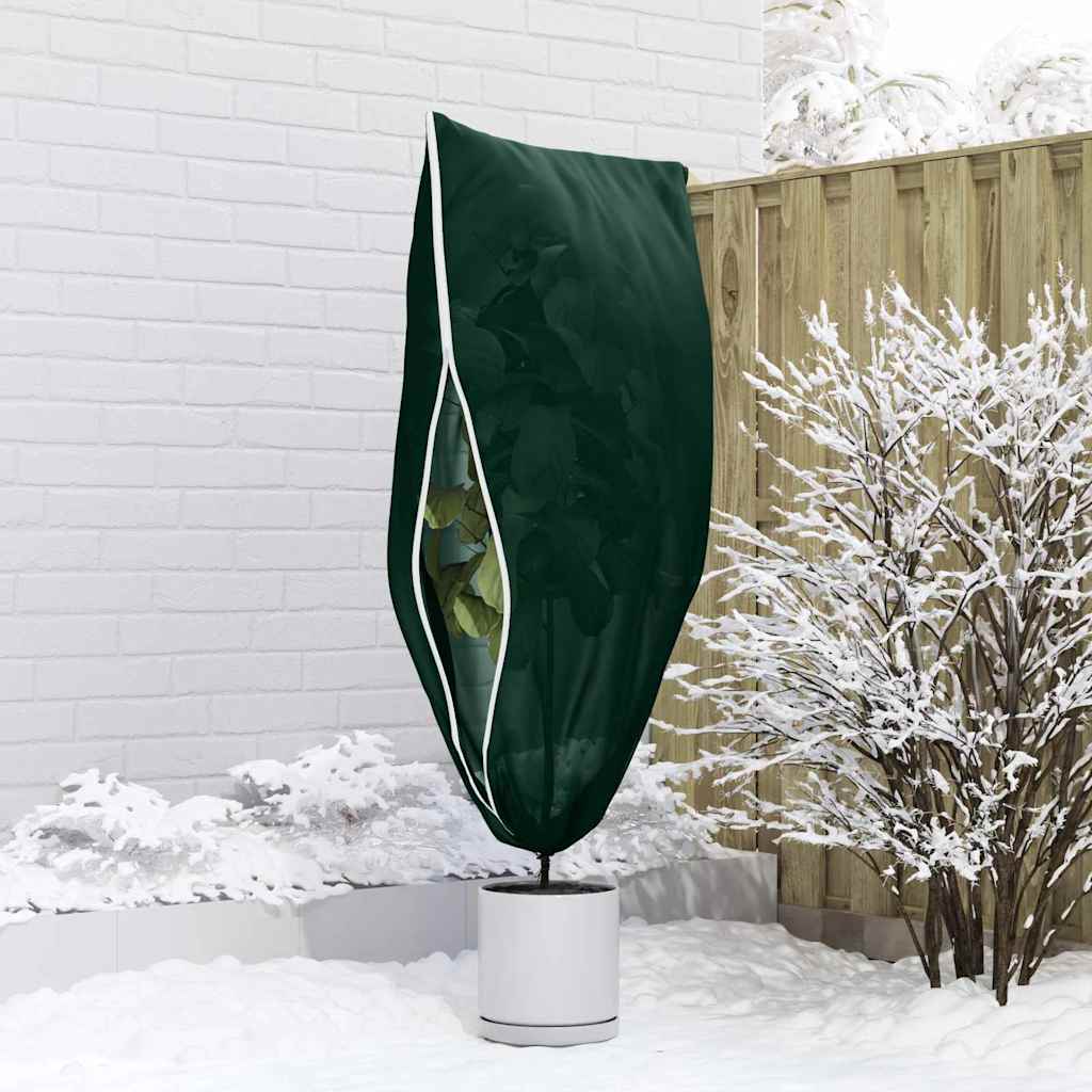 vidaXL Osłony Fleece dla Roślin Przed Przymrozkami 5 pcs Zielony