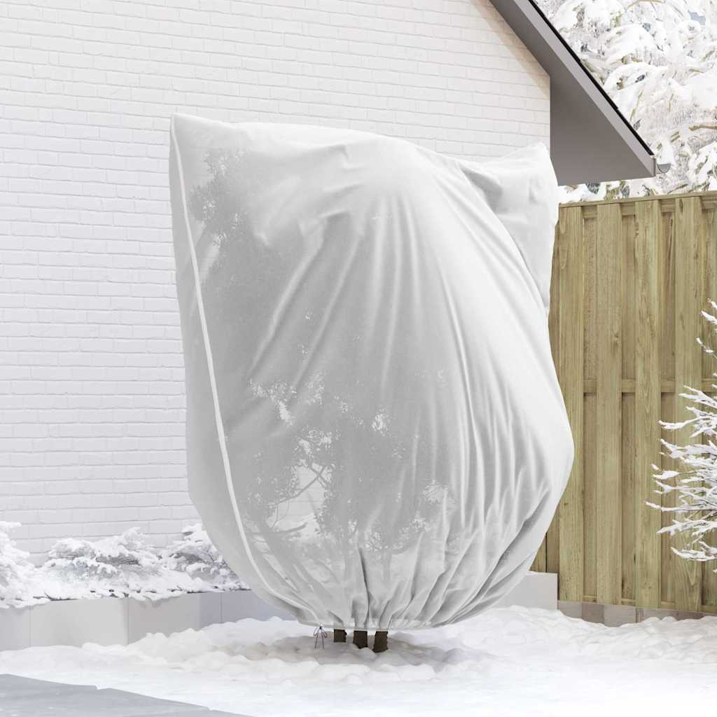 vidaXL Osłony Fleece dla Roślin Przed Przymrozkami Biały 2,4 x 2 m