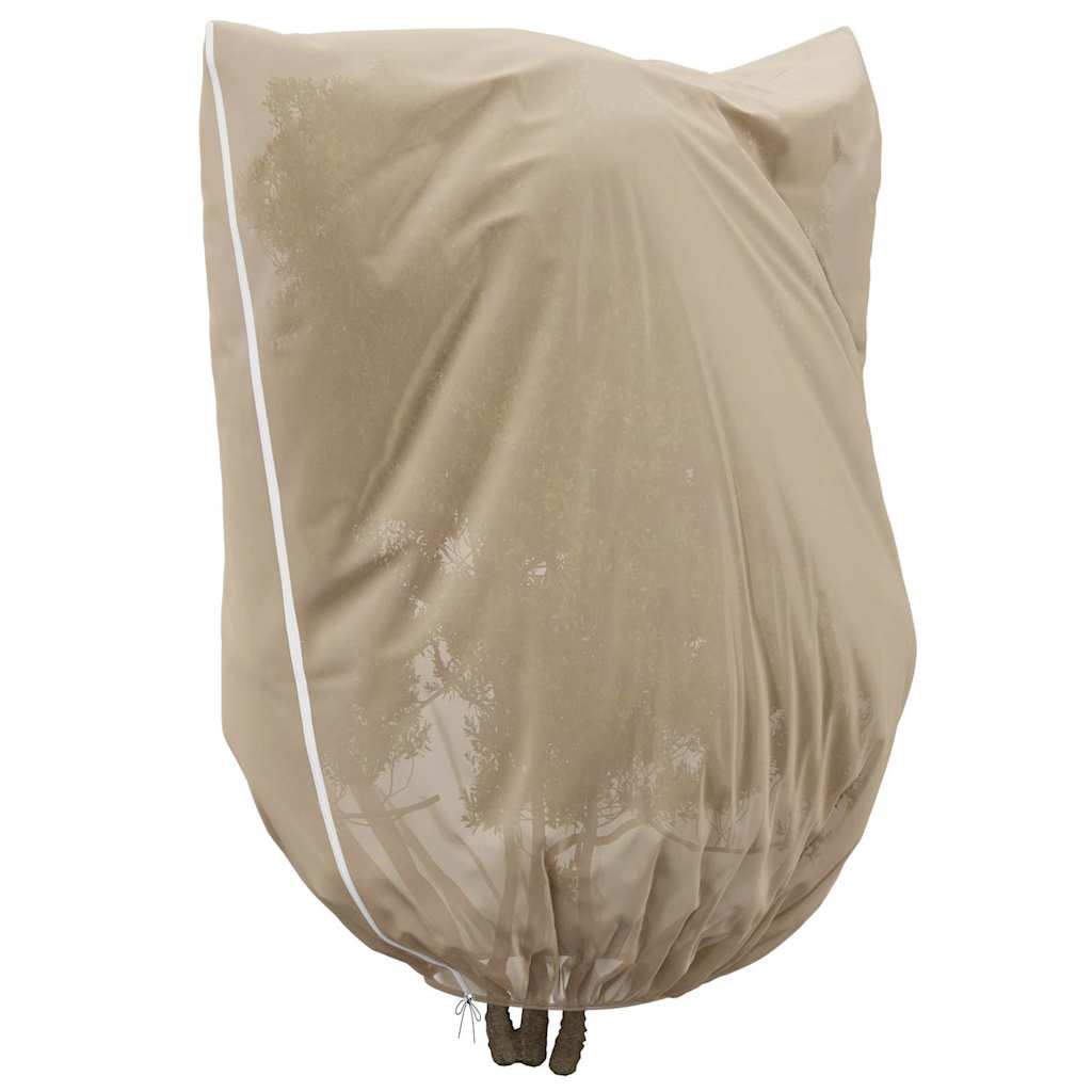 vidaXL Osłony Fleece dla Roślin Przed Przymrozkami Beżowy 2,4 x 2 m