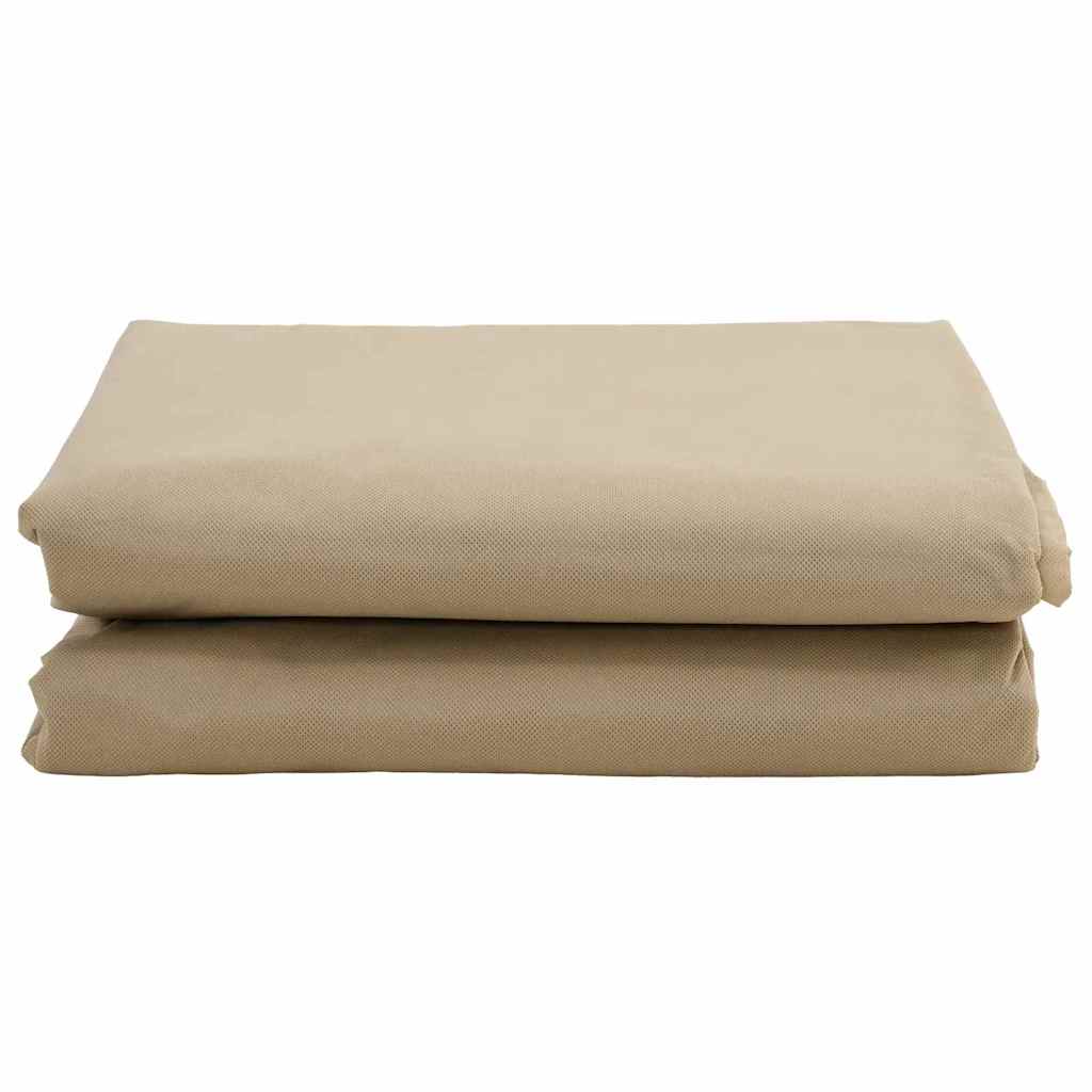 vidaXL Osłony Fleece dla Roślin Przed Przymrozkami Beżowy 3,5 x 2,5 m