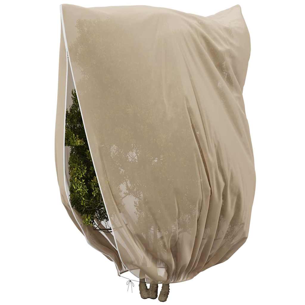 vidaXL Osłony Fleece dla Roślin Przed Przymrozkami Beżowy 3,5 x 2,5 m