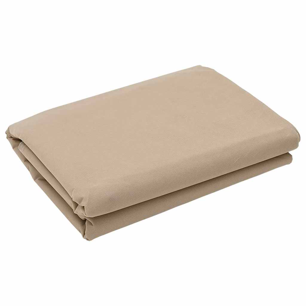 vidaXL Osłony Fleece dla Roślin Przed Przymrozkami 3 pcs Beżowy