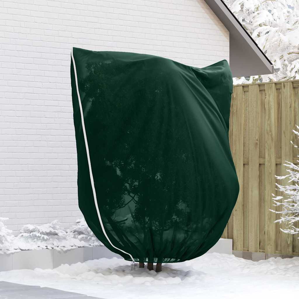 vidaXL Osłony Fleece dla Roślin Przed Przymrozkami Zielony 2,4 x 2 m
