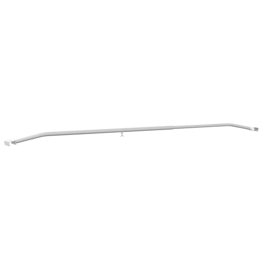 vidaXL Uchwyt na plandekę do przyczep 4 szt. srebrny 136-218 cm