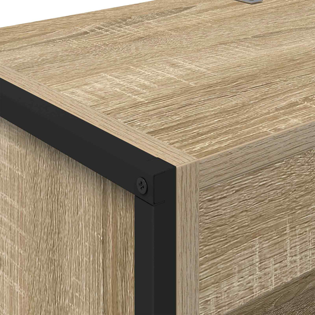 vidaXL Szafka na książki 2 pcs Sonoma 60 x 30 x 189,5 cm