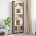 vidaXL Szafka na książki 2 pcs Sonoma 60 x 30 x 189,5 cm