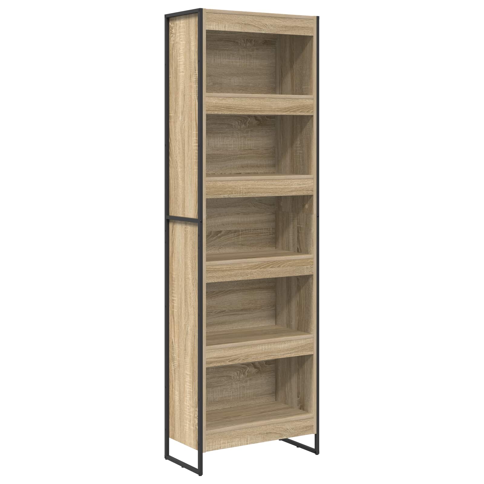 vidaXL Szafka na książki 2 pcs Sonoma 60 x 30 x 189,5 cm