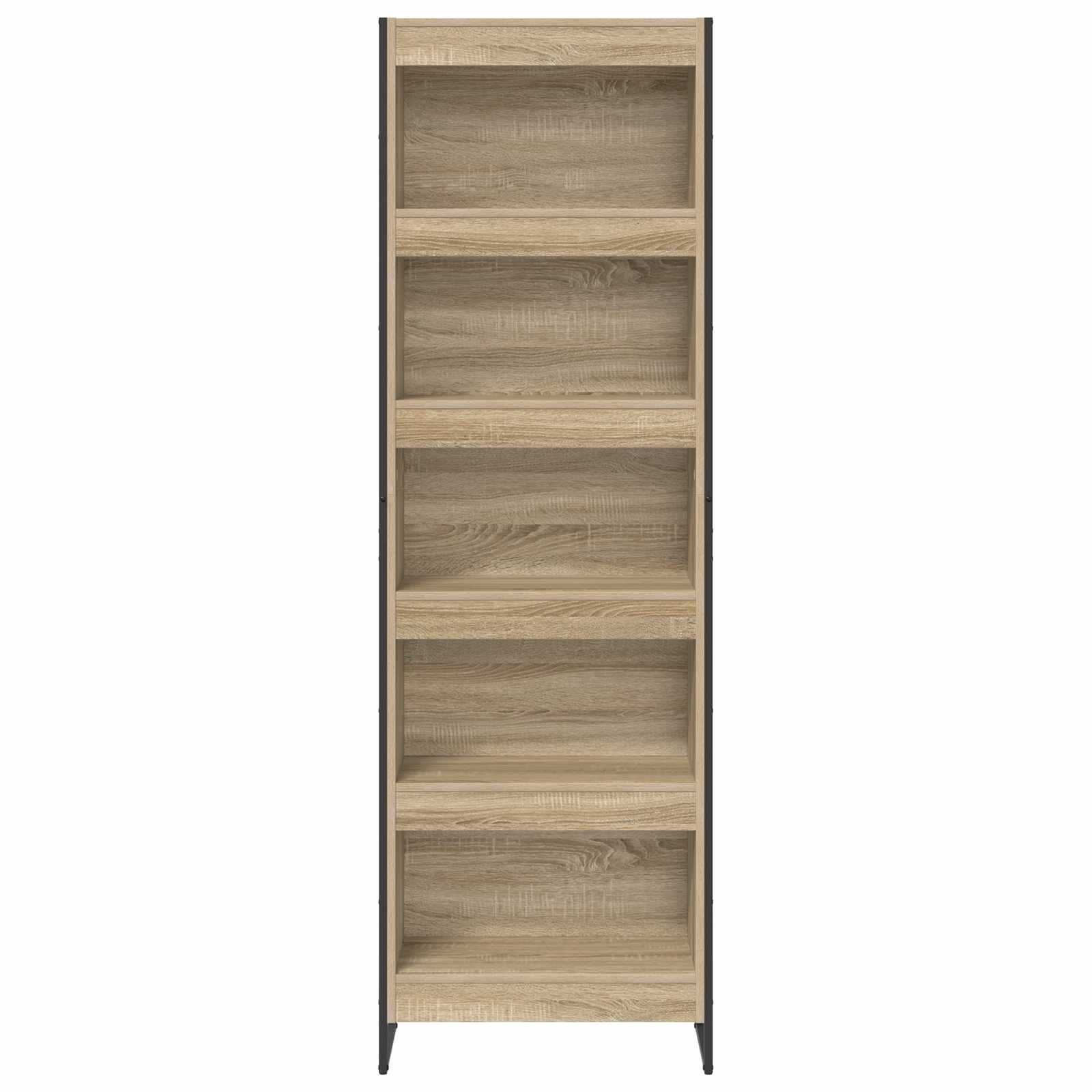 vidaXL Szafka na książki 2 pcs Sonoma 60 x 30 x 189,5 cm