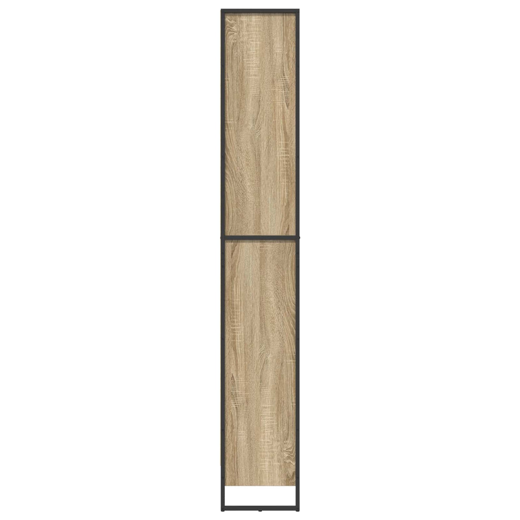 vidaXL Szafka na książki 2 pcs Sonoma 60 x 30 x 189,5 cm