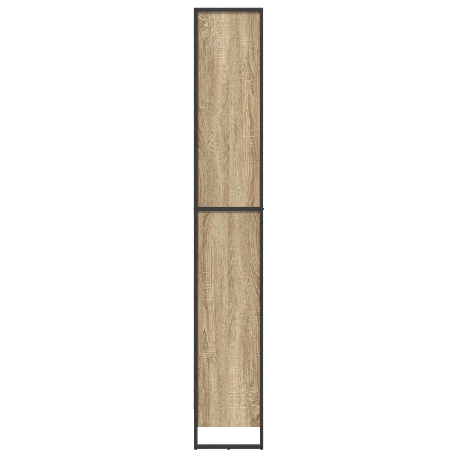 vidaXL Szafka na książki 2 pcs Sonoma 60 x 30 x 189,5 cm