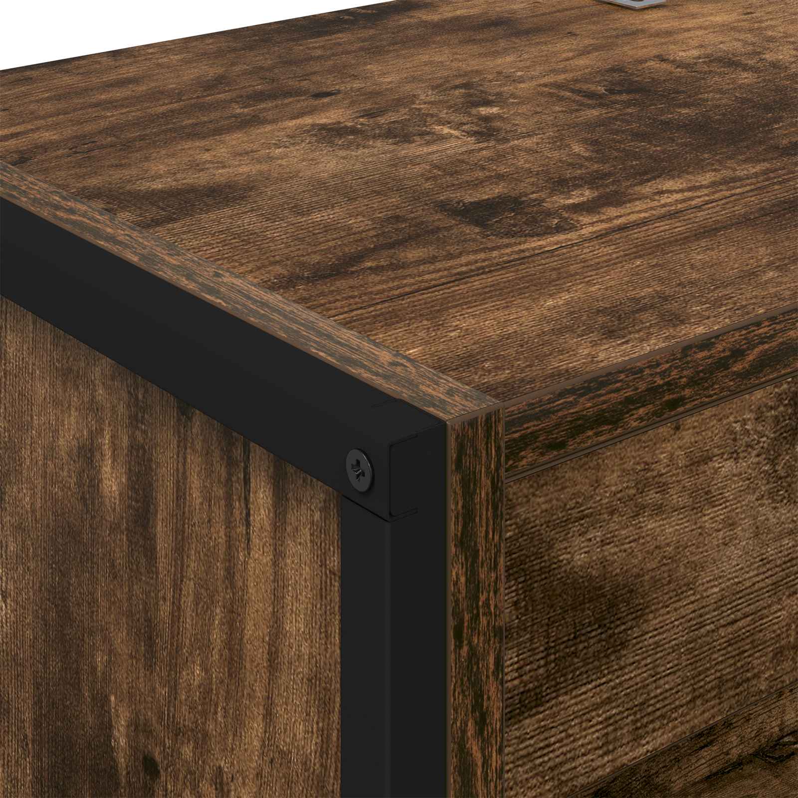 vidaXL Szafka na książki 2 pcs Dąb dymny 60 x 30 x 189,5 cm