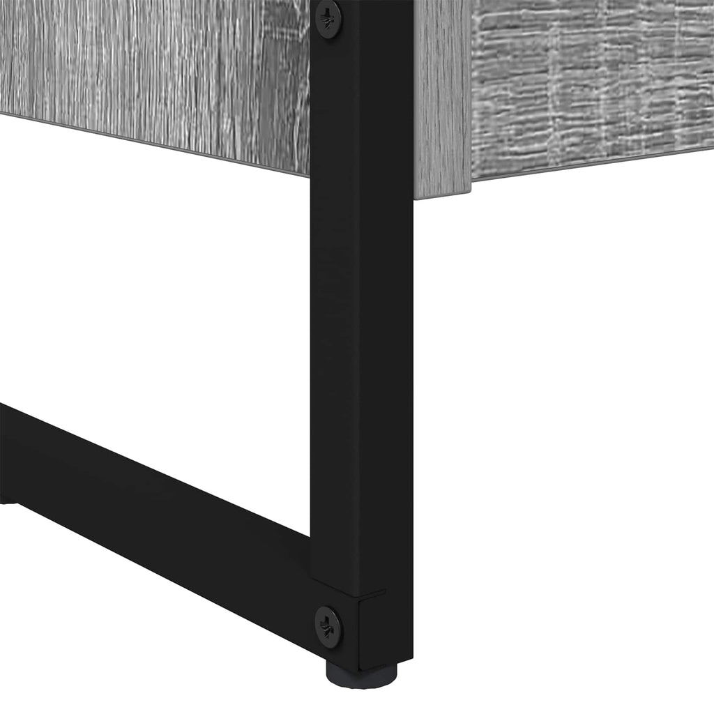 vidaXL Szafka na książki 2 pcs Szary Sonoma 60 x 30 x 189,5 cm