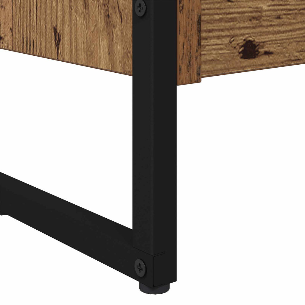 vidaXL Szafka na książki 2 pcs Stare drewno 60 x 30 x 189,5 cm