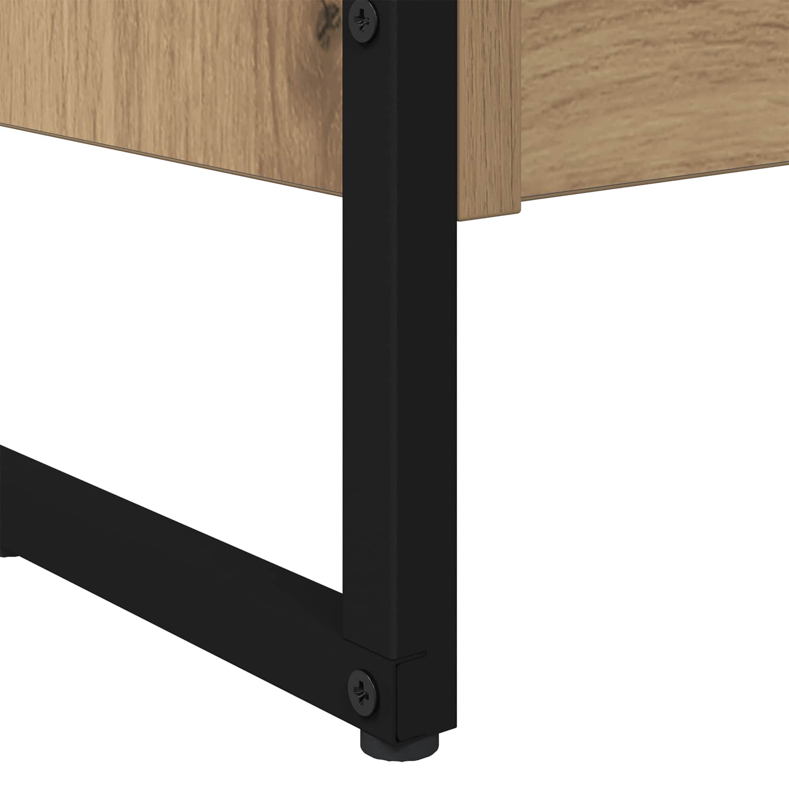vidaXL Szafka na książki 2 pcs Dąb rzemieślniczy 60 x 30 x 189,5 cm