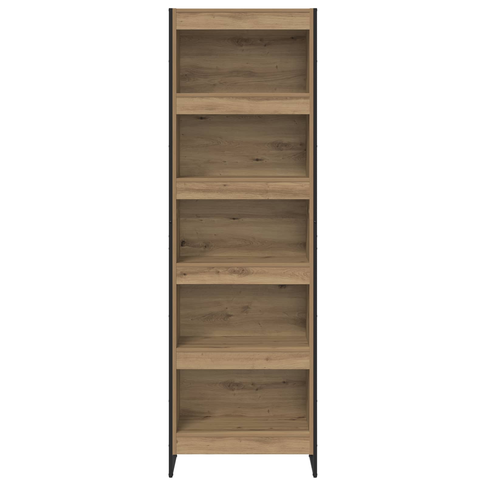 vidaXL Szafka na książki 2 pcs Dąb rzemieślniczy 60 x 30 x 189,5 cm