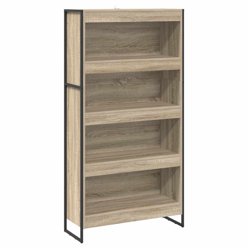 vidaXL Szafka na książki 2 pcs Sonoma 80 x 30 x 155 cm