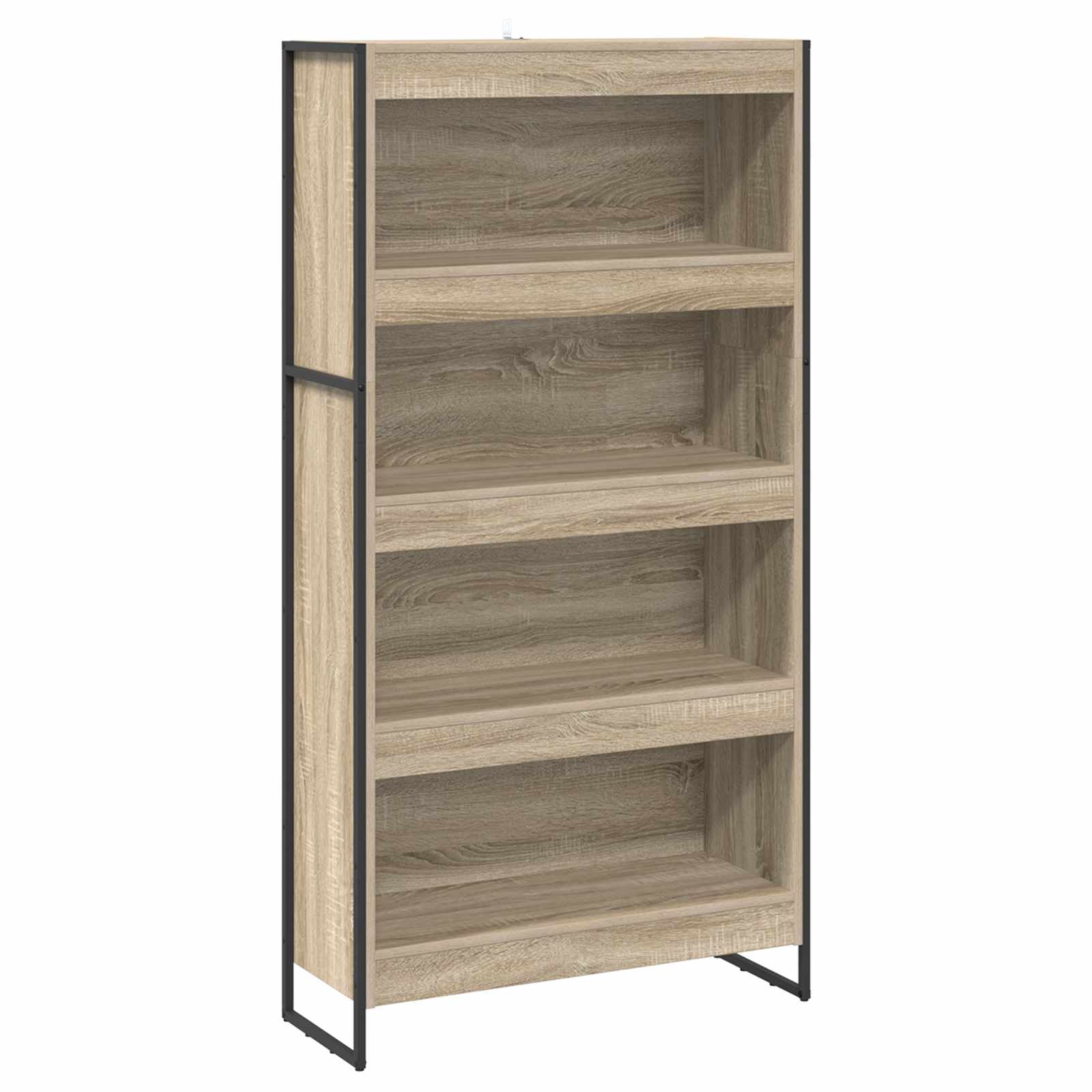 vidaXL Szafka na książki 2 pcs Sonoma 80 x 30 x 155 cm