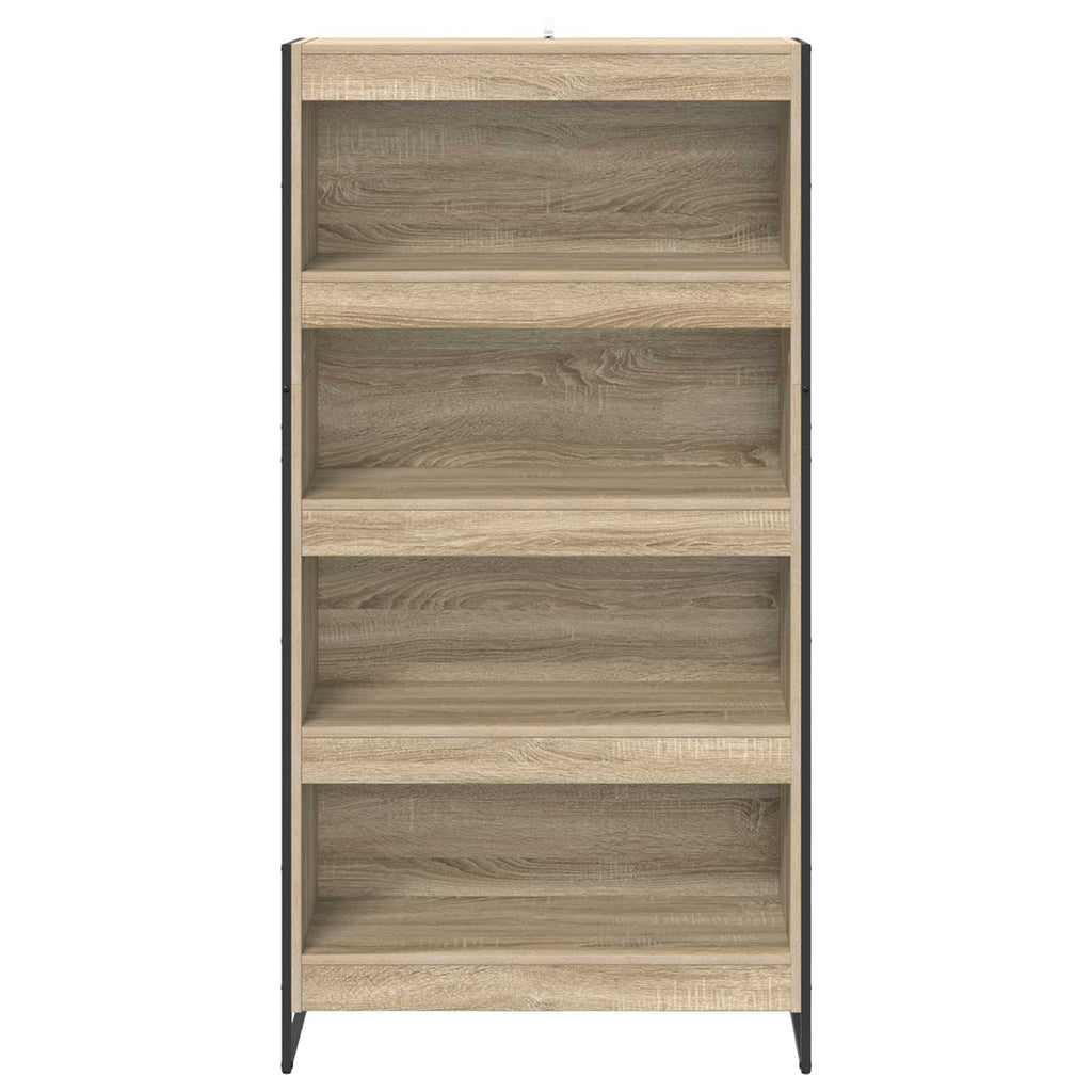 vidaXL Szafka na książki 2 pcs Sonoma 80 x 30 x 155 cm