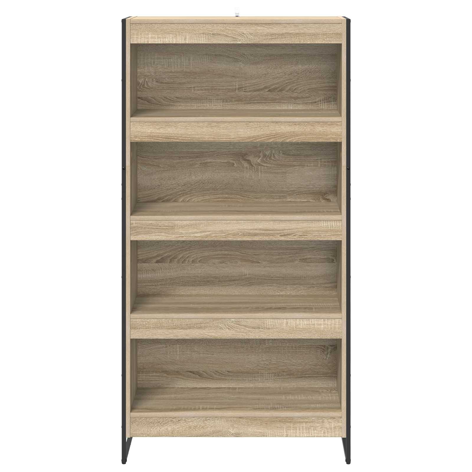 vidaXL Szafka na książki 2 pcs Sonoma 80 x 30 x 155 cm