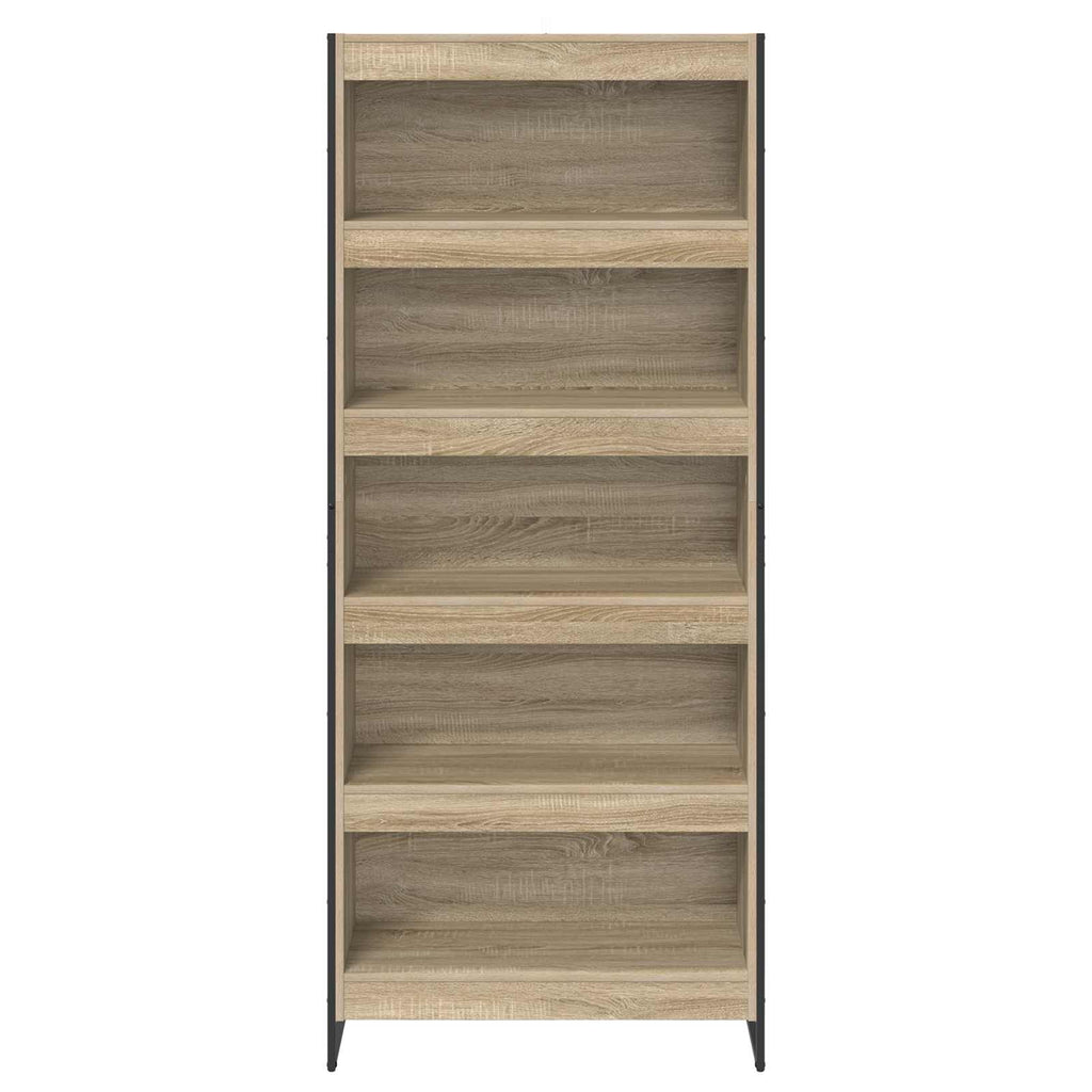 vidaXL Szafka na książki 2 pcs Sonoma 80 x 30 x 189,5 cm