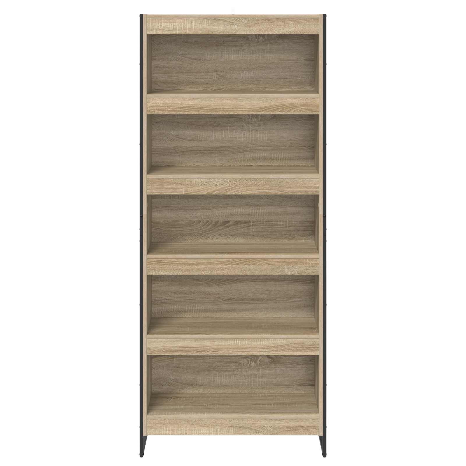vidaXL Szafka na książki 2 pcs Sonoma 80 x 30 x 189,5 cm