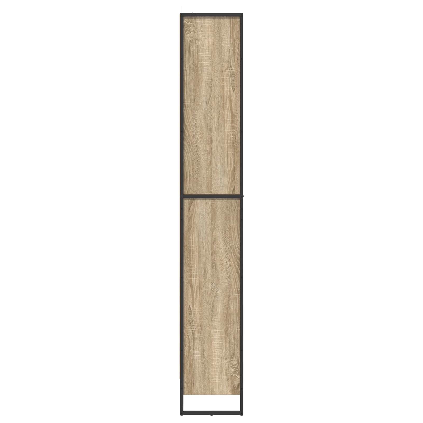 vidaXL Szafka na książki 2 pcs Sonoma 80 x 30 x 189,5 cm