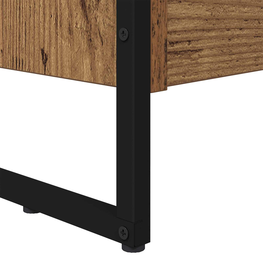 vidaXL Szafka na książki 2 pcs Stare drewno 80 x 30 x 189,5 cm