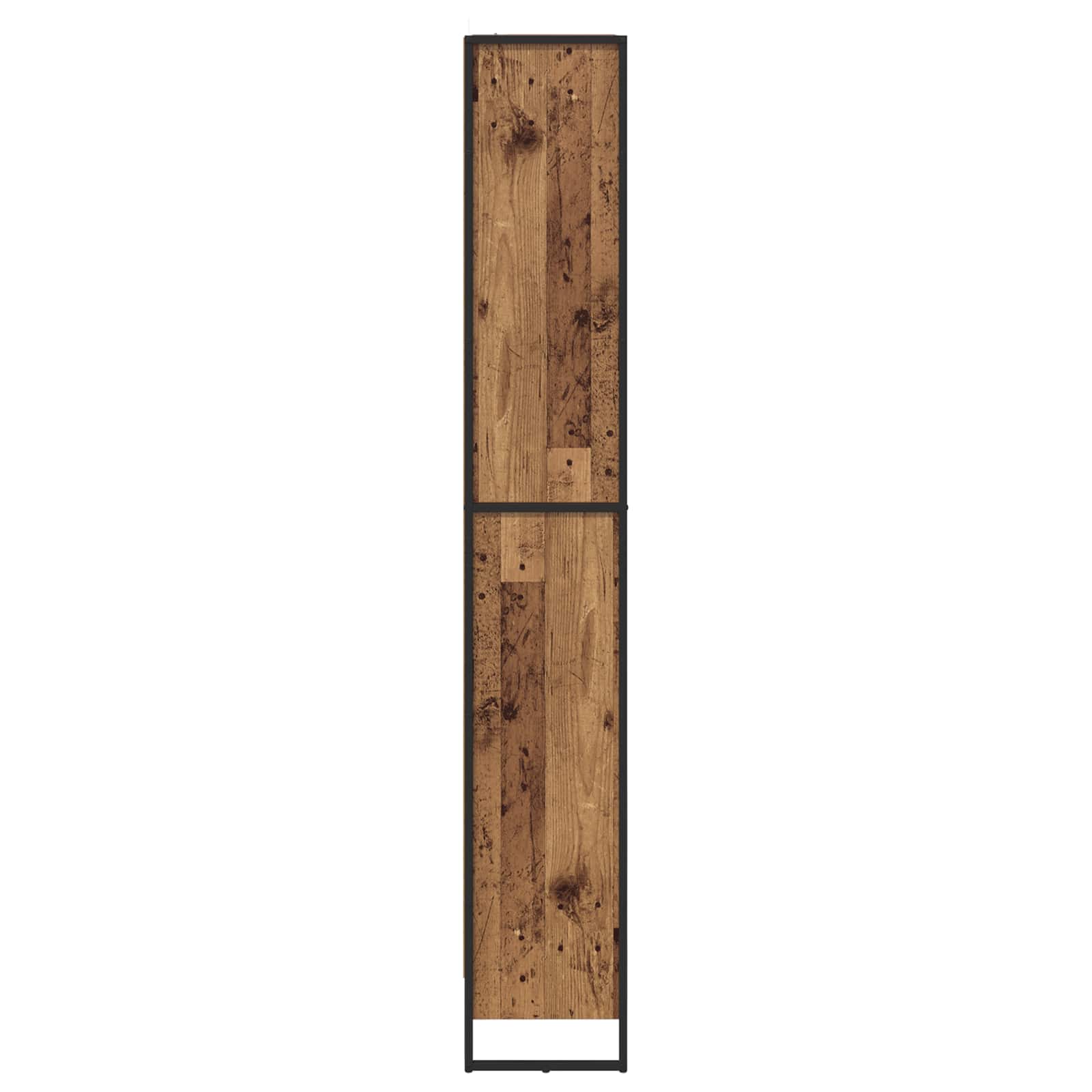 vidaXL Szafka na książki 2 pcs Stare drewno 80 x 30 x 189,5 cm