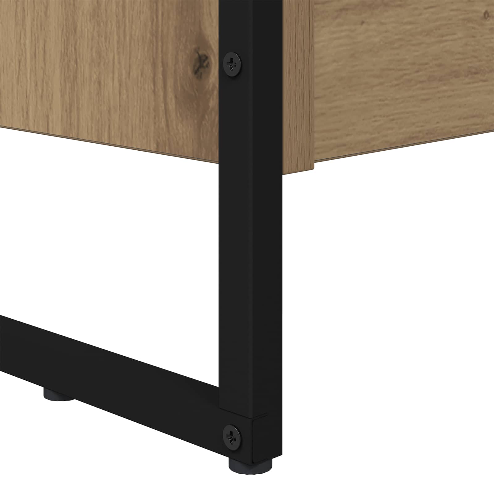 vidaXL Szafka na książki 2 pcs Dąb rzemieślniczy 80 x 30 x 189,5 cm