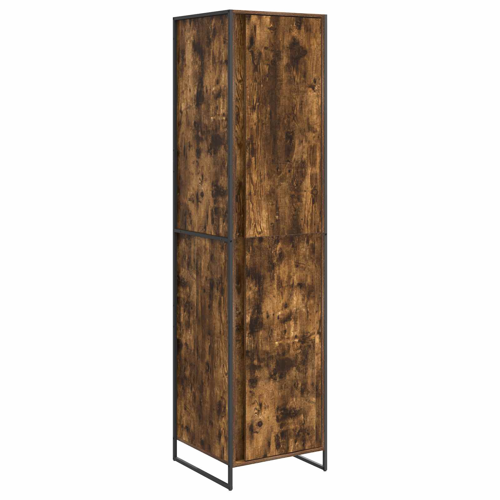 vidaXL Szafa Dąb dymny 50 x 50 x 200 cm Materiał drewnopochodny