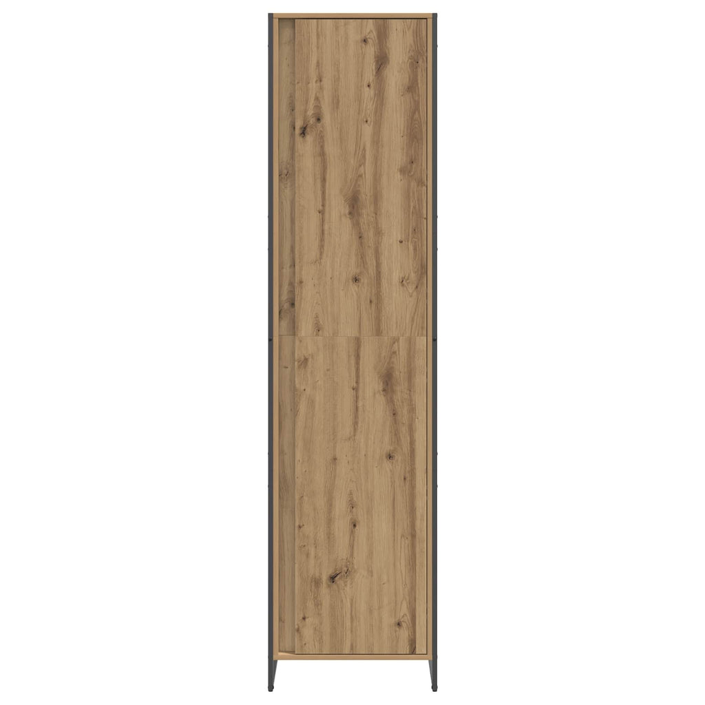 vidaXL Szafa z przechowywaniem Dąb rzemieślniczy 50 x 50 x 200 cm