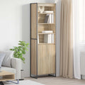 vidaXL Wysokie szafki Sonoma 60 x 36 x 200 cm Materiał drewnopochodny