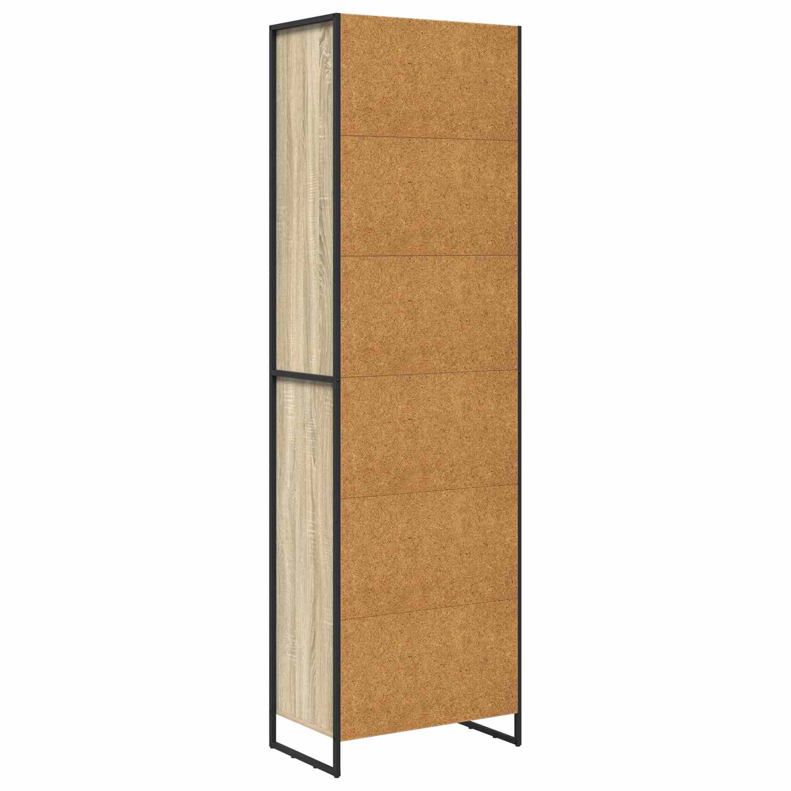 vidaXL Wysokie szafki Sonoma 60 x 36 x 200 cm Materiał drewnopochodny