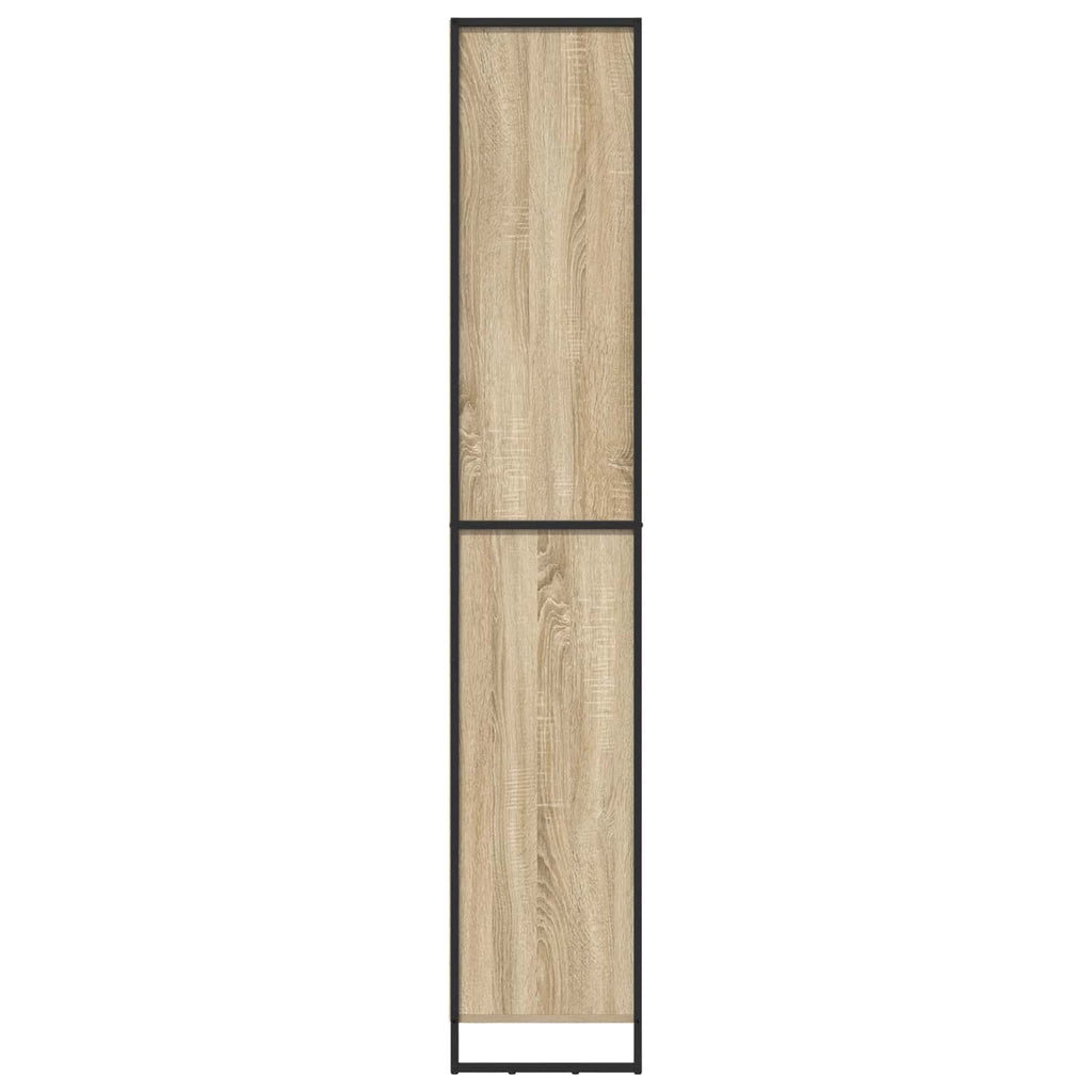 vidaXL Wysokie szafki Sonoma 60 x 36 x 200 cm Materiał drewnopochodny