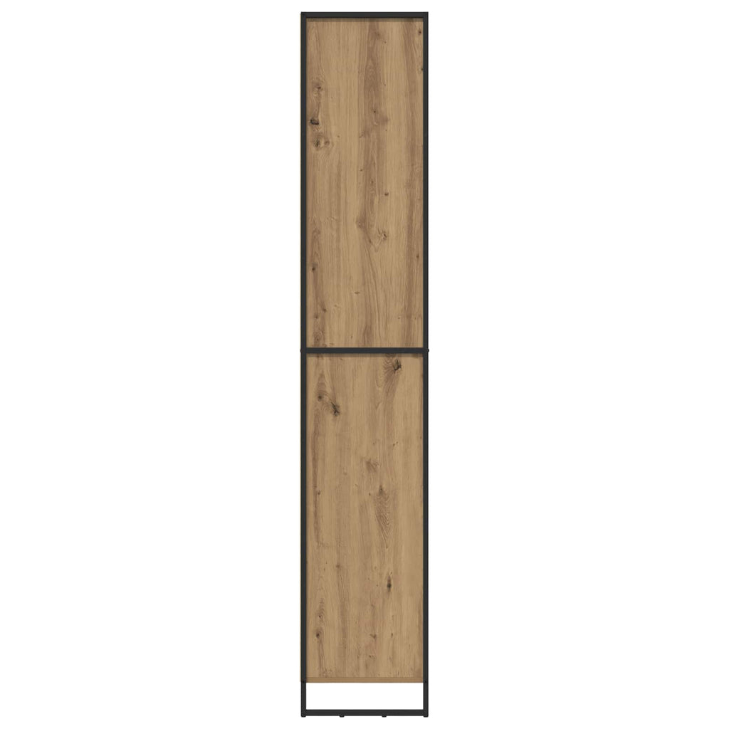 vidaXL Wysokie szafki Dąb rzemieślniczy 60 x 36 x 200 cm