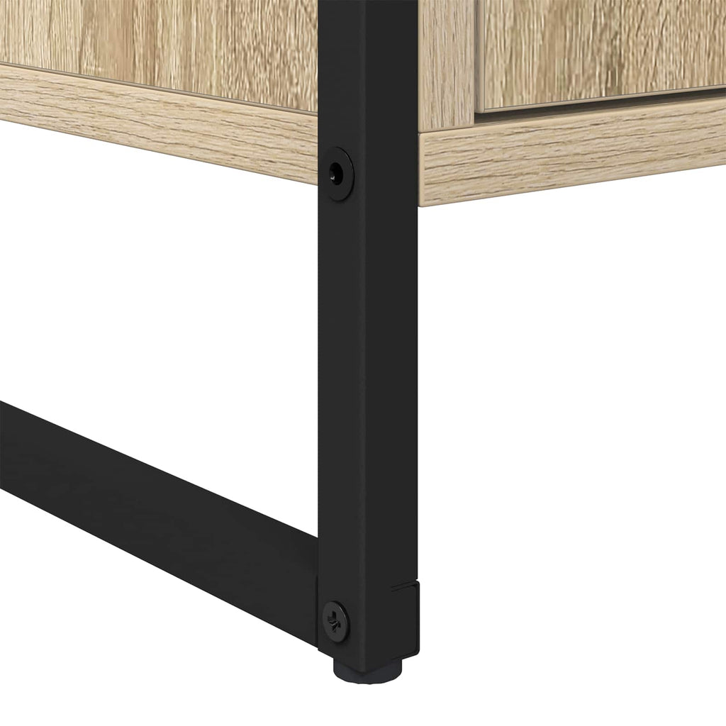 vidaXL Bufet 2 pcs Sonoma 81 x 36 x 150.5 cm Materiał drewnopochodny